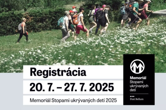 Registrácia na memoriál Stopami ukrývaných detí 2025 je otvorená!