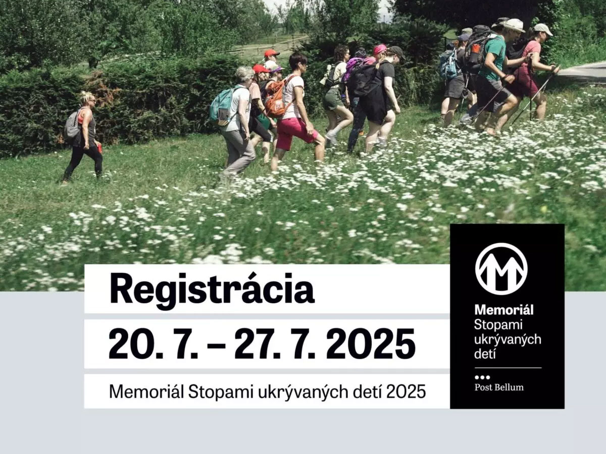 Registrácia na memoriál Stopami ukrývaných detí 2025 je otvorená!